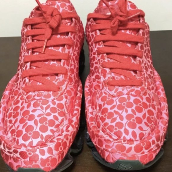 Adidas X Raf Simons Bounce Pink Floral